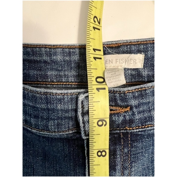 Eileen Fisher Organic Cotton Tapered Ankle Jean Size 12 - Picture 10 of 12